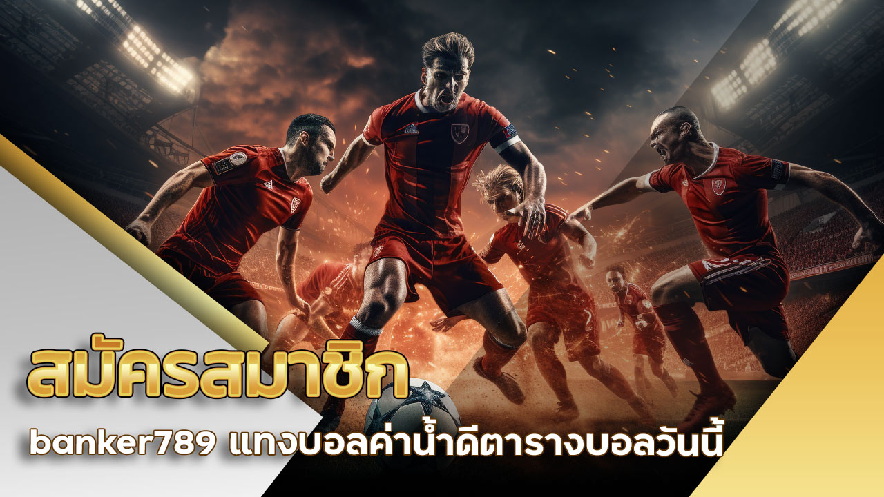 สมัครสมาชิก banker789 แทงบอลค่าน้ำดี ตารางบอลวันนี้